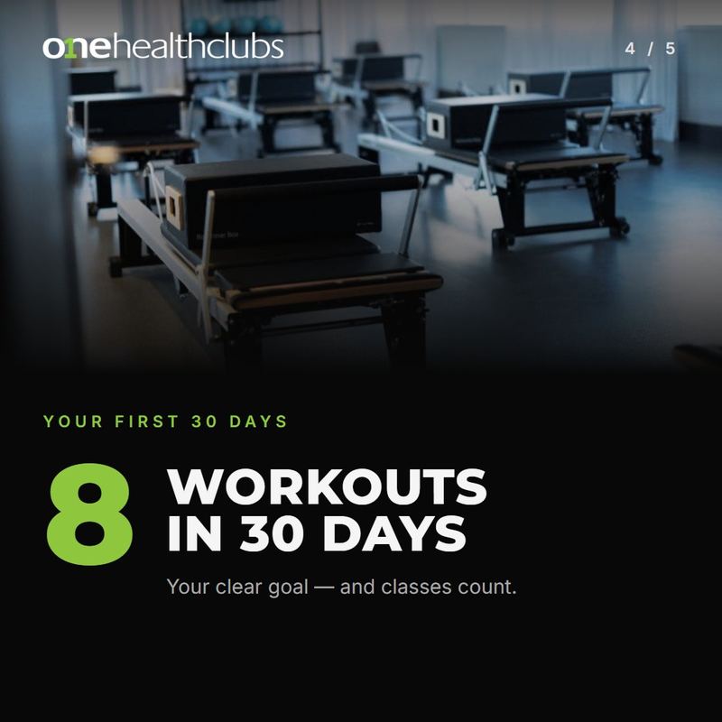 Carousel card 4, eight workouts