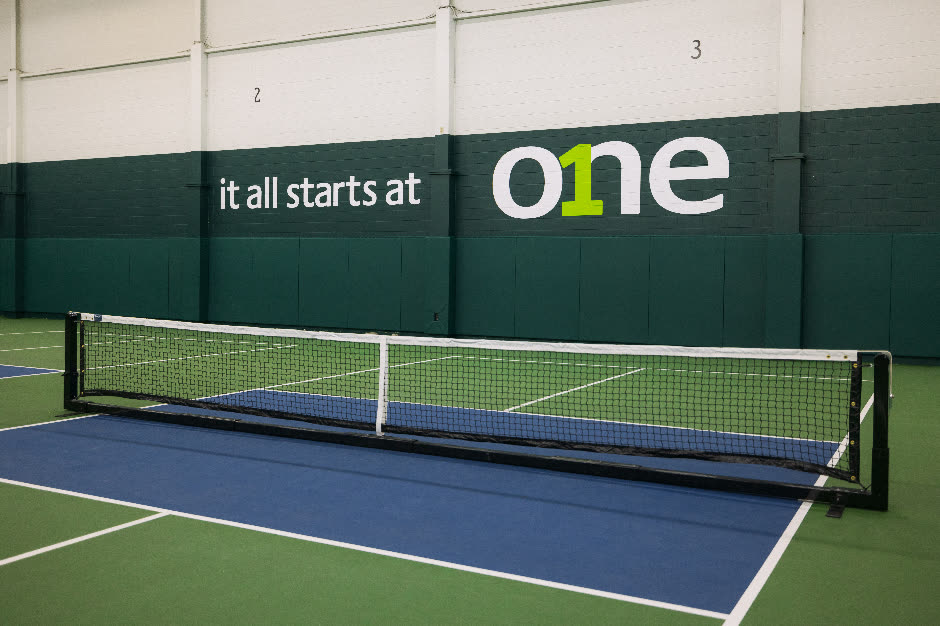 Indoor court at One Health Clubs